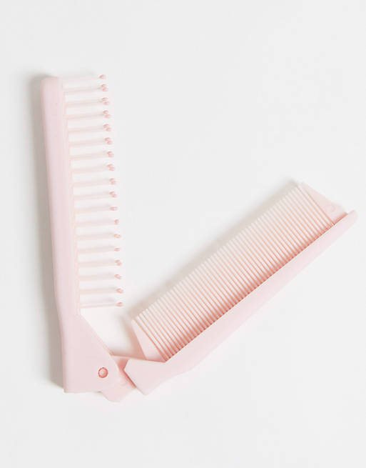 Lullabellz 2-in-1 Folding Comb & Brush