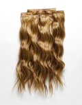 [Lullabellz] Lullabellz 22" Five Piece Brushed Out Waves Hair Extensions-Blonde No Size Bleach blonde
