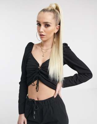 LullaBellz 26 inch straight wraparound ponytail extension in light blonde