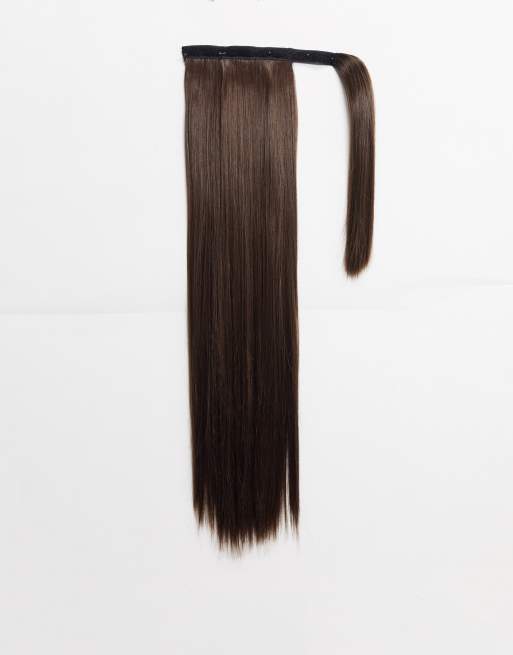 LullaBellz - Extension a coda di cavallo liscia da avvolgere 26", 3 di 4