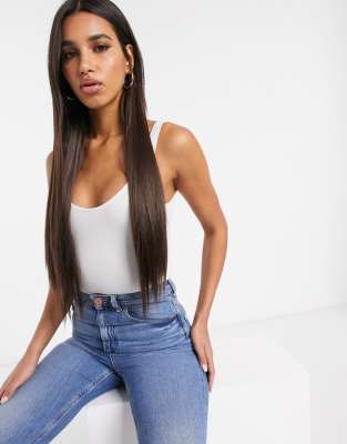Extensions de cheveux raides tendance ultra épais 26 pouces - 5 pièces à clipser-Jaune