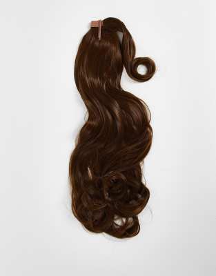 Lullabellz Grande Blow Dry 26 Inch Wraparound Pony Extension - ASOS Price Checker