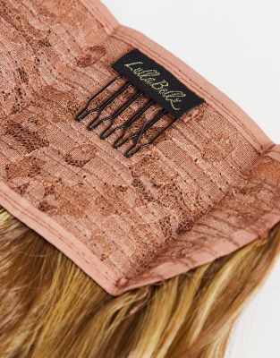 Lullabellz Grande Blow Dry 26 Inch Wraparound Pony Extension-brunette
