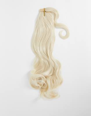 Lullabellz - Grande Blow Dry - 26 Zoll lange Haarverlängerung zum Wickeln um den Pferdeschwanz-Blonde