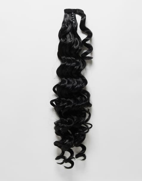 Lullabellz - Midi Grande - Extension di capelli ricci per coda di cavallo da 20" - view 1