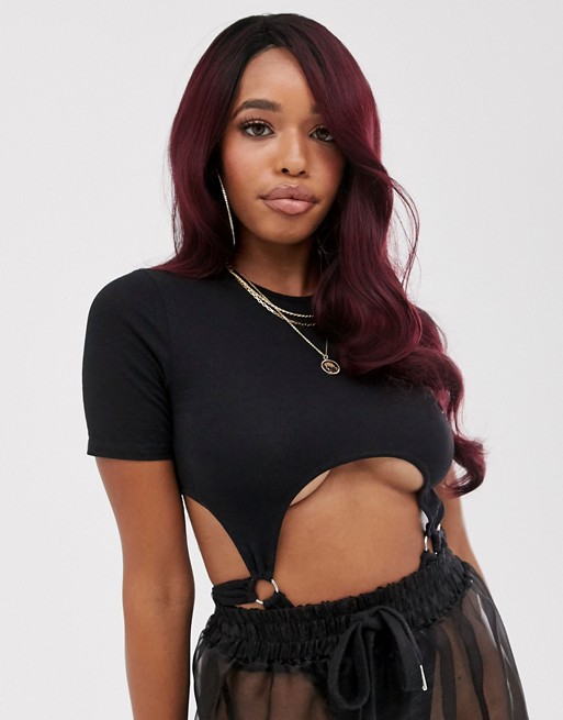 Lullabellz The RiRi - Red Hollywood Waves Lace Front Wig