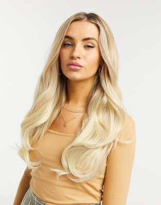 Extremely Long Hair Extensions in White