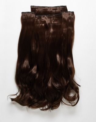 Lullabellz Super Thick 22' 5 Piece Blow Dry Wavy Clip In Hair Extensions
