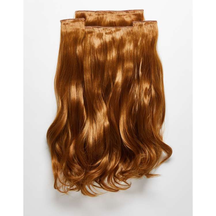 Lullabellz Super Thick 22 5 Piece Blow Dry Wavy Clip In Hair