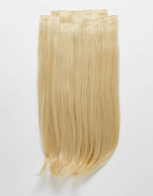 Lullabellz Lullabellz Super Thick 22"" 5 Piece Straight Clip In Hair Extensions-Blonde