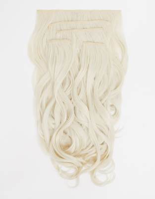 Lullabellz Super Thick 22 Inch 5 Piece Blow Dry Wavy Clip In Hair
