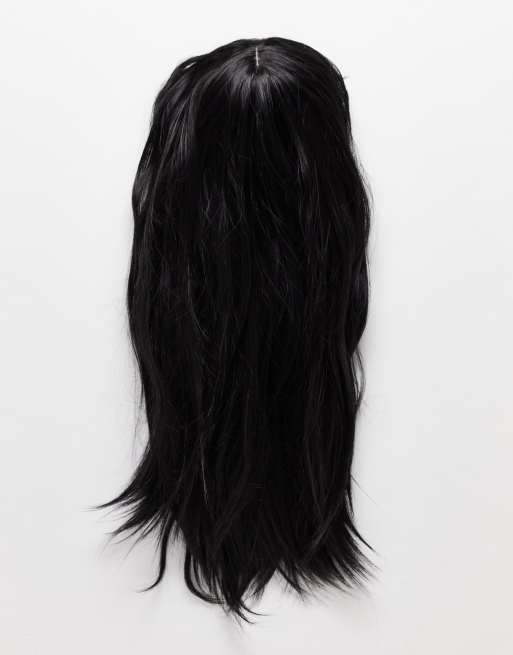 Black wig fringe sale