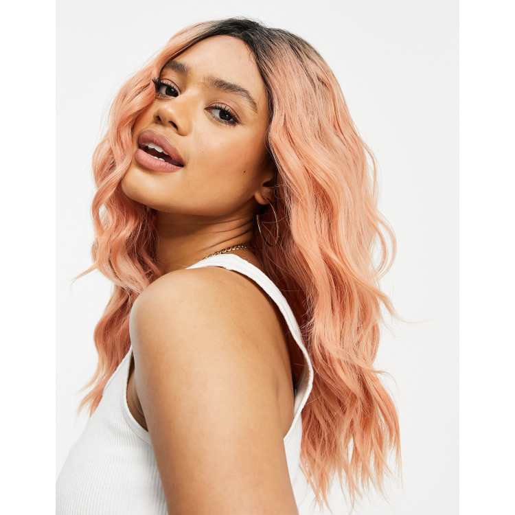 Pink shop wig asos