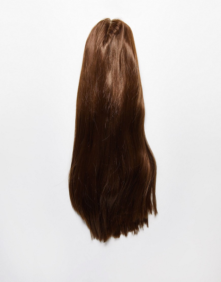 Lullabellz The Yasmine Sleek and Straight Lace Front Wig - Chestnut Brown-Brunette