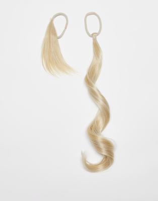 Lullabellz X Mary Bedford Feathered Bun Booster-blonde