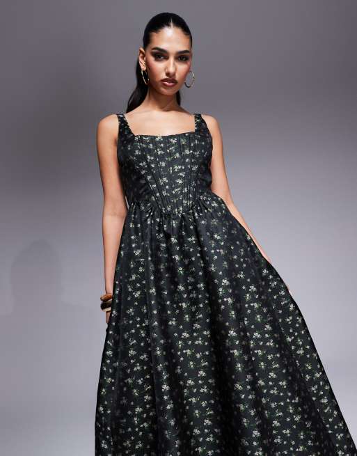 dress knitted green Eleonora Gottardi Side Slit Knit Dress | Green main image 1