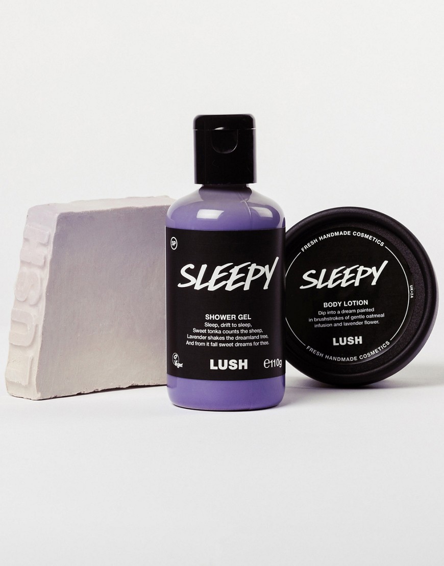 LUSH – Best for Feeling Sleepy – Kroppsvårdsset-Ingen färg
