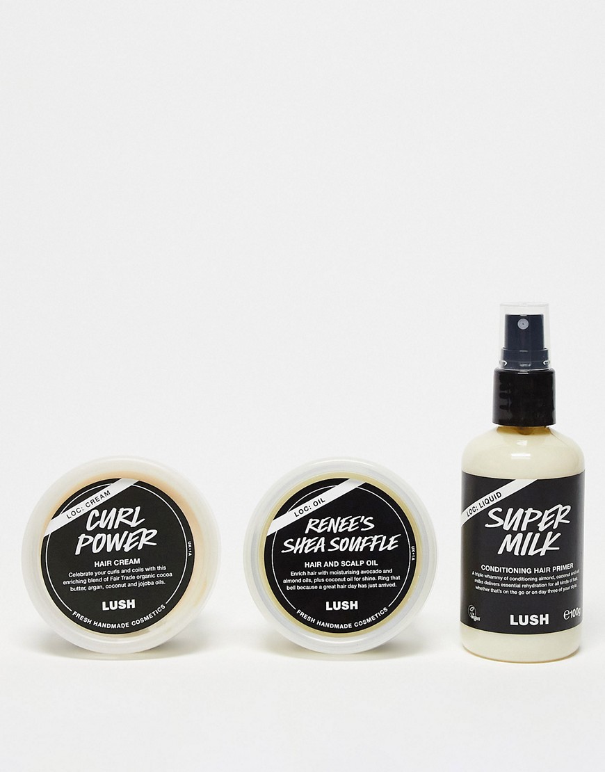 LUSH Best for the LOC Method Haircare Set-No colour