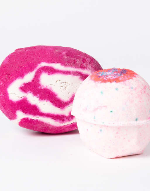 LUSH Big Hugs Sakura Bath Bomb & Comforter Bubble Bar Duo Set, 2 of 4