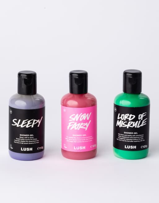 LUSH Christmas Shower Gel Trio Set ASOS