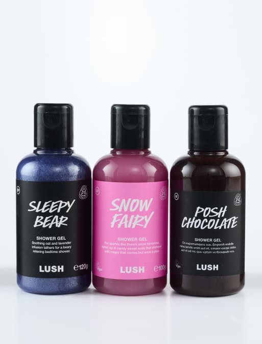 LUSH Christmas Showers