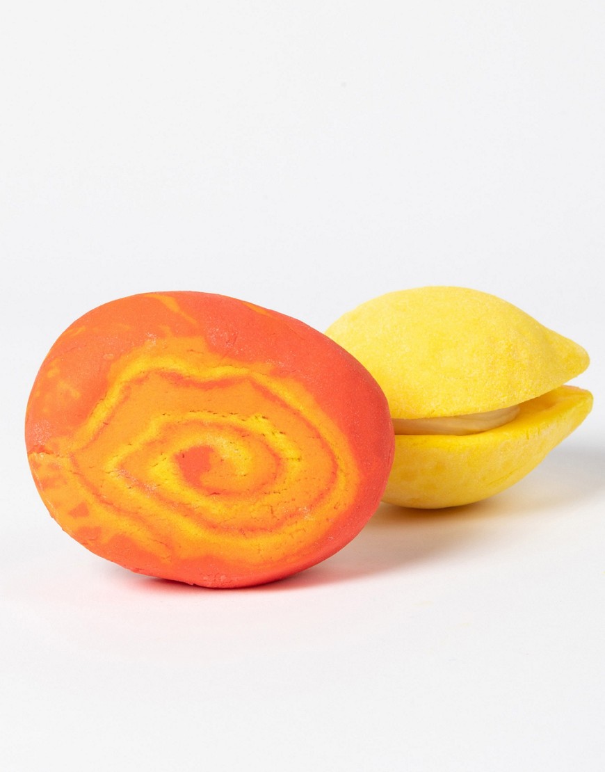 LUSH Citrus Soaks Bubble Bar Duo Set-No colour