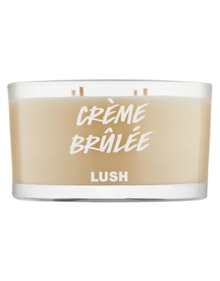 LUSH Creme Brulee 4 Wick Candle