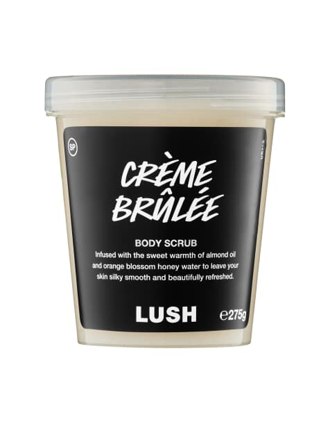 LUSH creme brulee body scrub - view 1