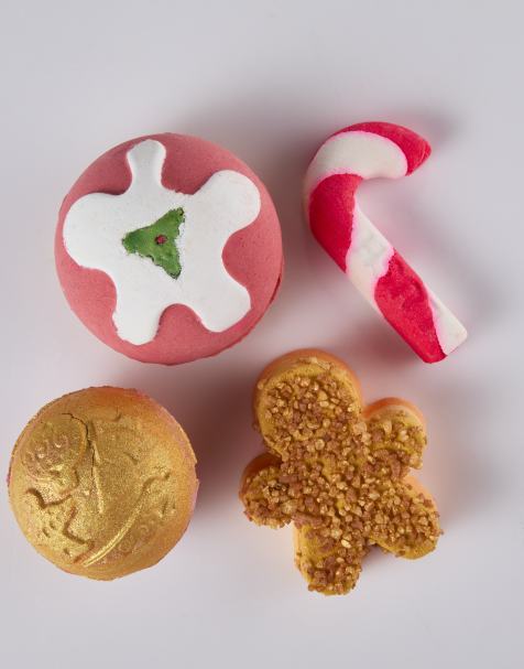 LUSH Gourmand goodies bathing bundle in multi - view 1