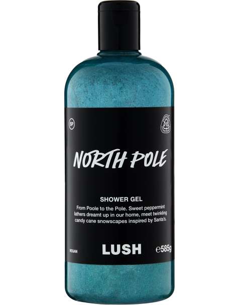 LUSH North pole shower gel 585g in blue - view 1