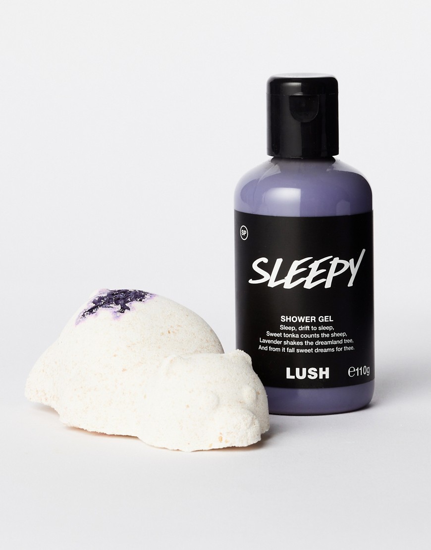 LUSH One More Sleep Bath and Sleepy Shower Duo-No colour