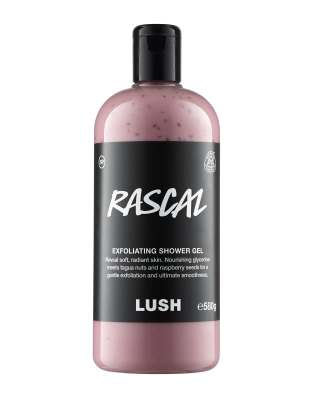 Lush Shower Gel Rascal Exfoliating Shower Gel In Pink