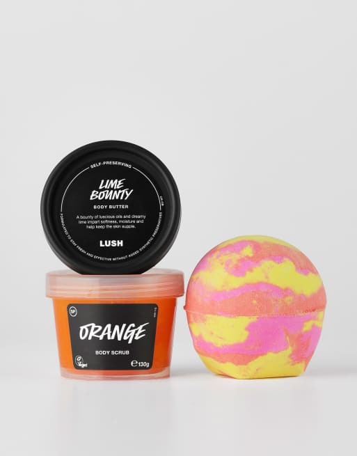 LUSH – Simply the Zest Discovery – Zestaw trzech produktów do kąpieli i pod prysznic