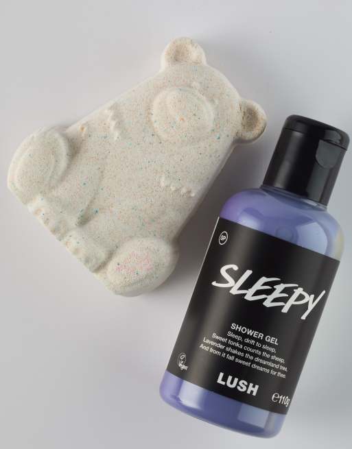 LUSH Sleepy Shower Gel + Sleep Bear Bath Bomb Set, 2 of 2