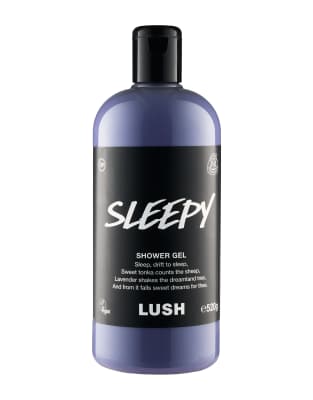Lush Sleepy Shower Gel-purple