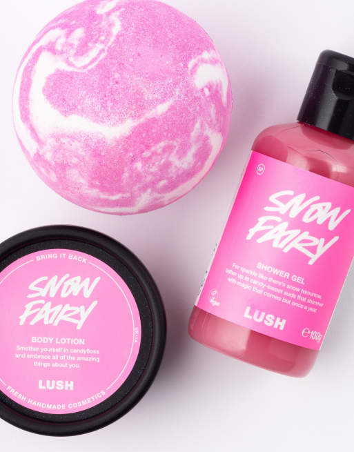LUSH Snow Fairy Bath and Shower Trio, 2 of 4