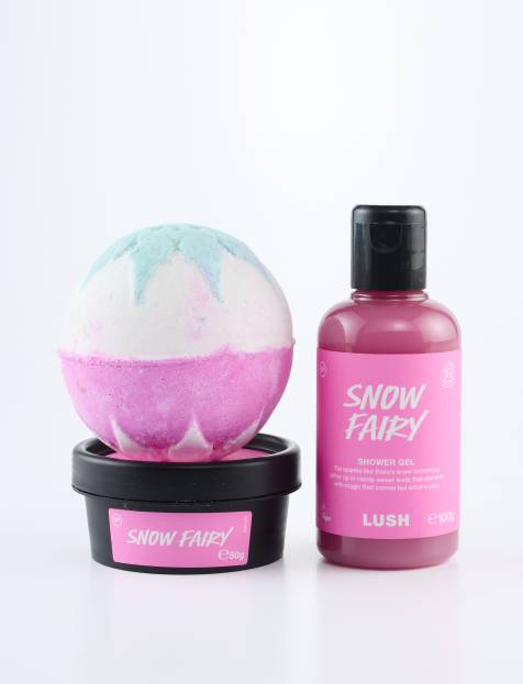 LUSH Snow Fairy Bath and Shower Trio - view 1
