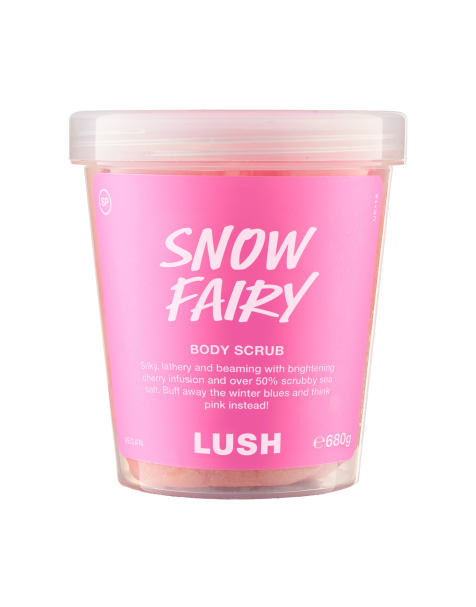 LUSH Snow fairy body scrub 680g in pink - view 1
