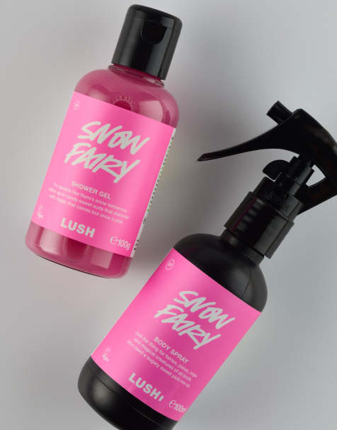LUSH Snow Fairy Body Spay + Shower Gel Duo Set - view 1