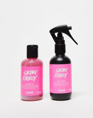 LUSH Snow Fairy Shower and Body Duo
