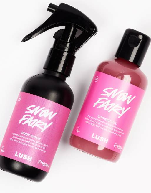 Lush body discount spray snow fairy