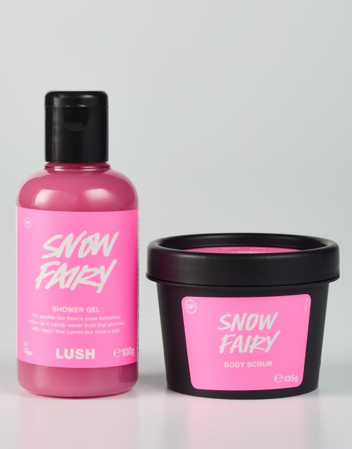 Lush Cosmetics sold Snow Fairy Body Set