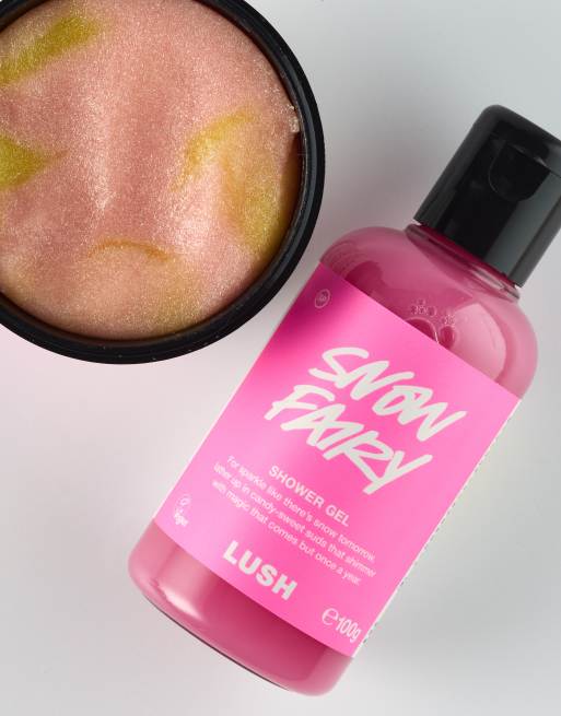 LUSH Snow Fairy Shower Gel + Body Scrub Set, 2 of 3