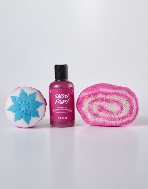 LUSH Snow fairy trio bathing bundle in multi - view 1