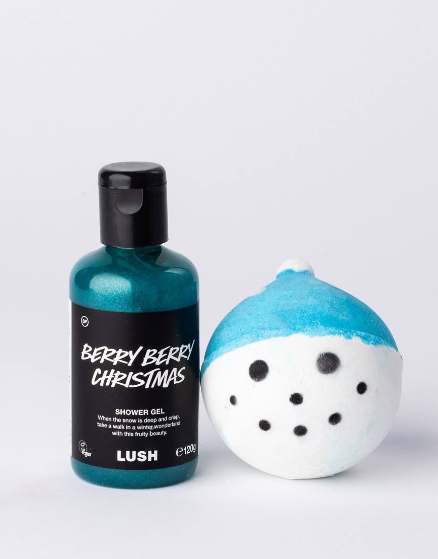 LUSH Snowday Bath and Shower Duo-No colour