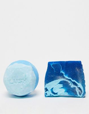 LUSH Snowtime Bath and Shower Duo