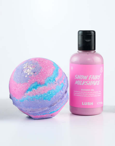 LUSH Sugar Plum Fairy Shower Gel & Bath Bomb Duo - view 1