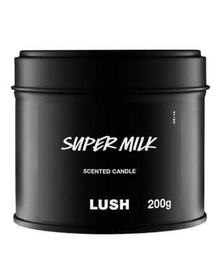 Lush Super Milk Single Wick Candle In Yellow