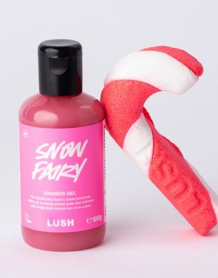LUSH Sweet Christmas Snow Fairy Bath and Shower Duo