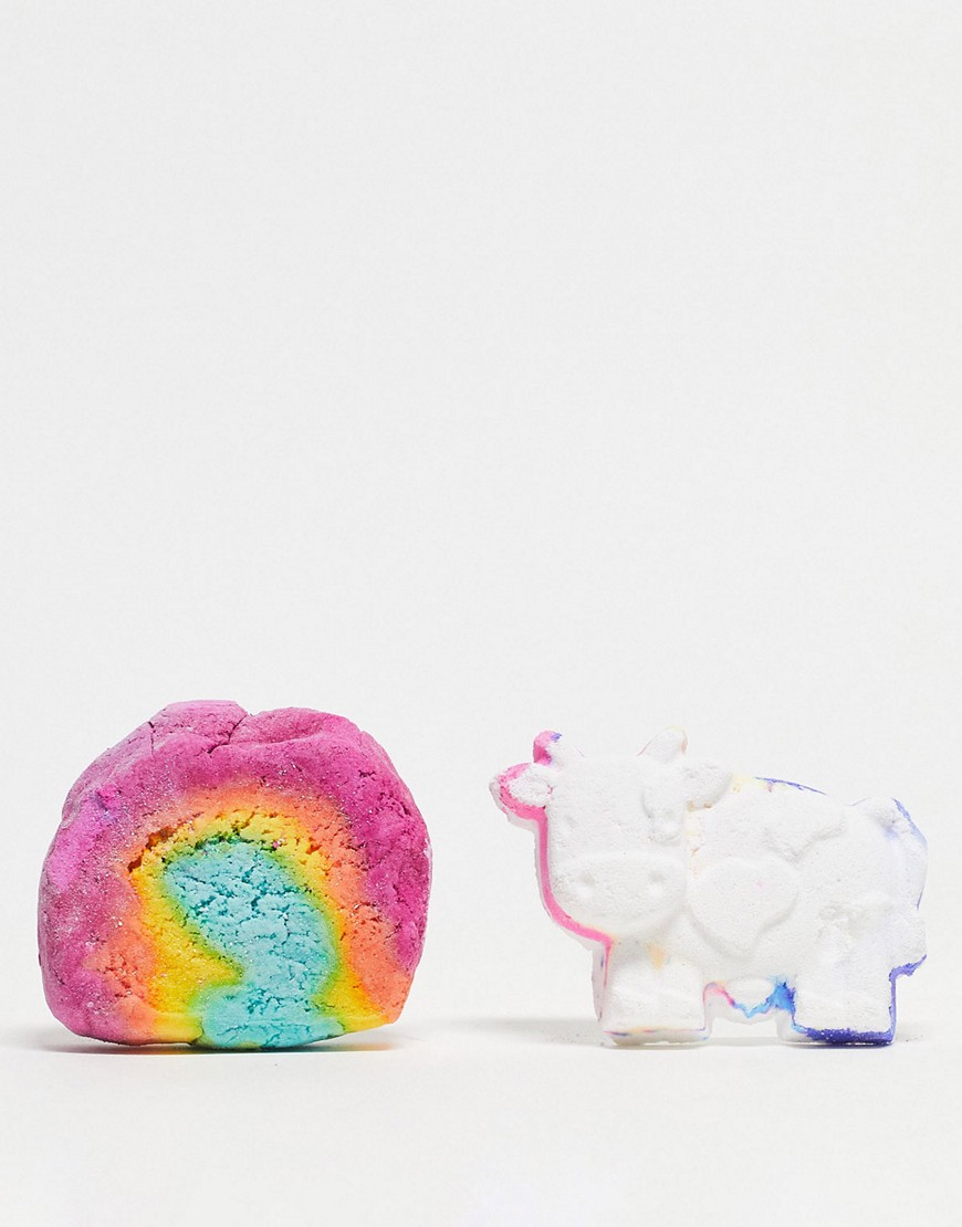 LUSH The Cow Jumped Over The Rainbow Bathing Duo-No colour